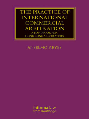 cover image of The Practice of International Commercial Arbitration